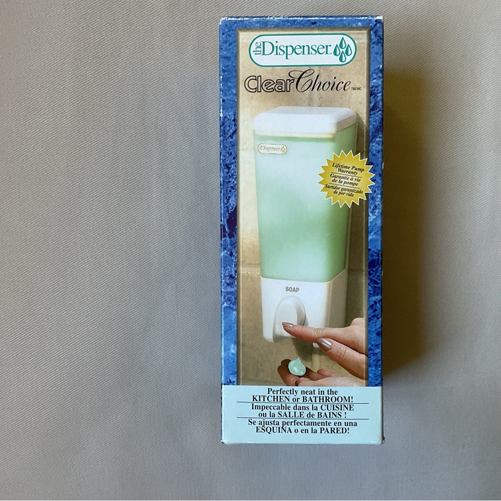 Clear Choice The Dispenser Shower Kitchen Bath Product